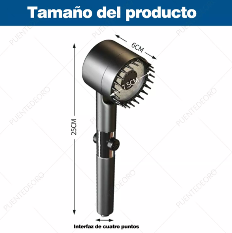 ShowerLux™ - Ducha masajeadora con filtro de agua