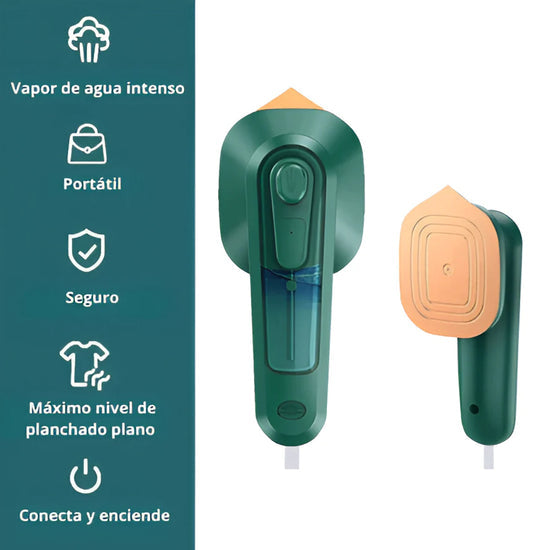 Plancha a Vapor Portátil IronSteam™ - Plancha en vertical y perfecta para viajes