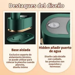 Plancha a Vapor Portátil IronSteam™ - Plancha en vertical y perfecta para viajes