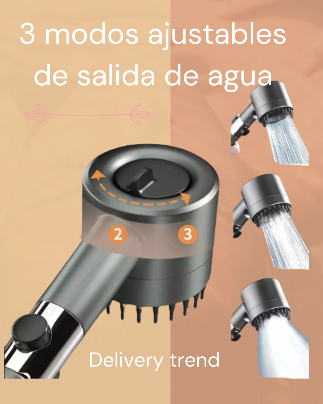 ShowerLux™ - Ducha masajeadora con filtro de agua