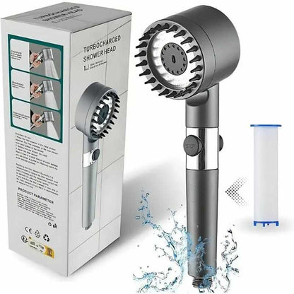 ShowerLux™ - Ducha masajeadora con filtro de agua